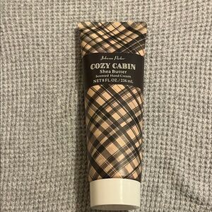 Johnson Parker Cozy Cabin Shea Butter Hand Cream - Brown Plaid